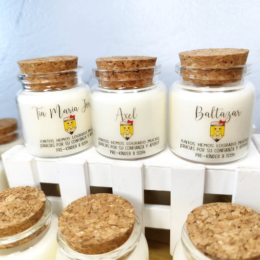 Vela soja aromática 50 gramos