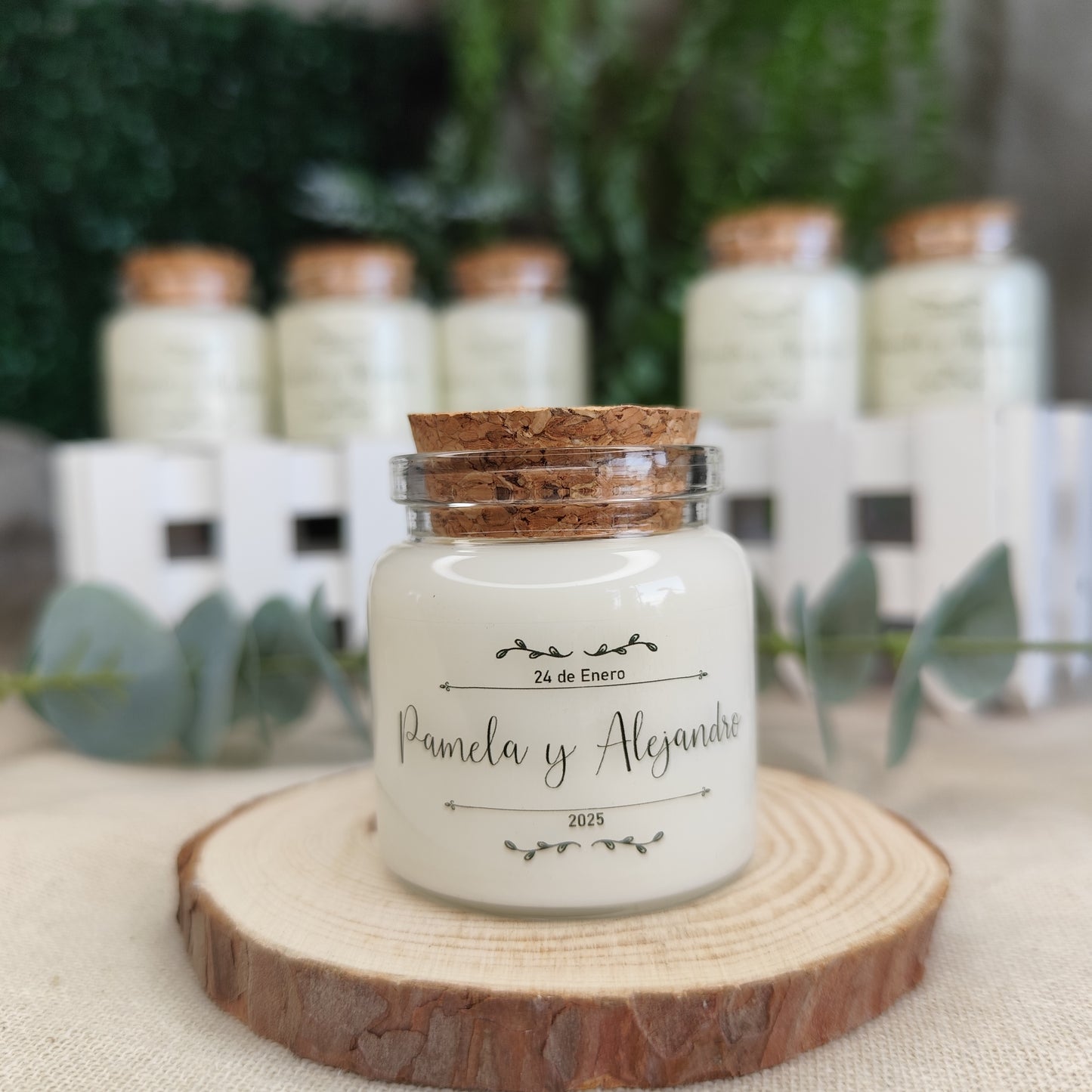 Vela soja aromática 50 gramos