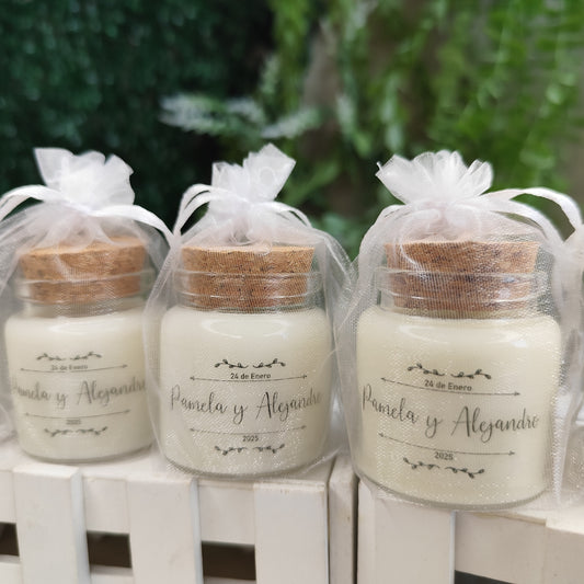 Vela soja aromática 50 gramos