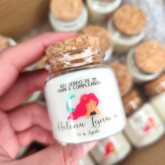 Vela soja aromática 50 gramos