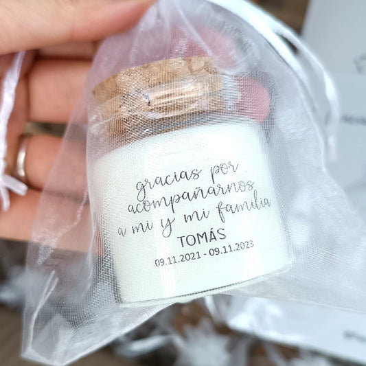 Vela soja aromática 50 gramos