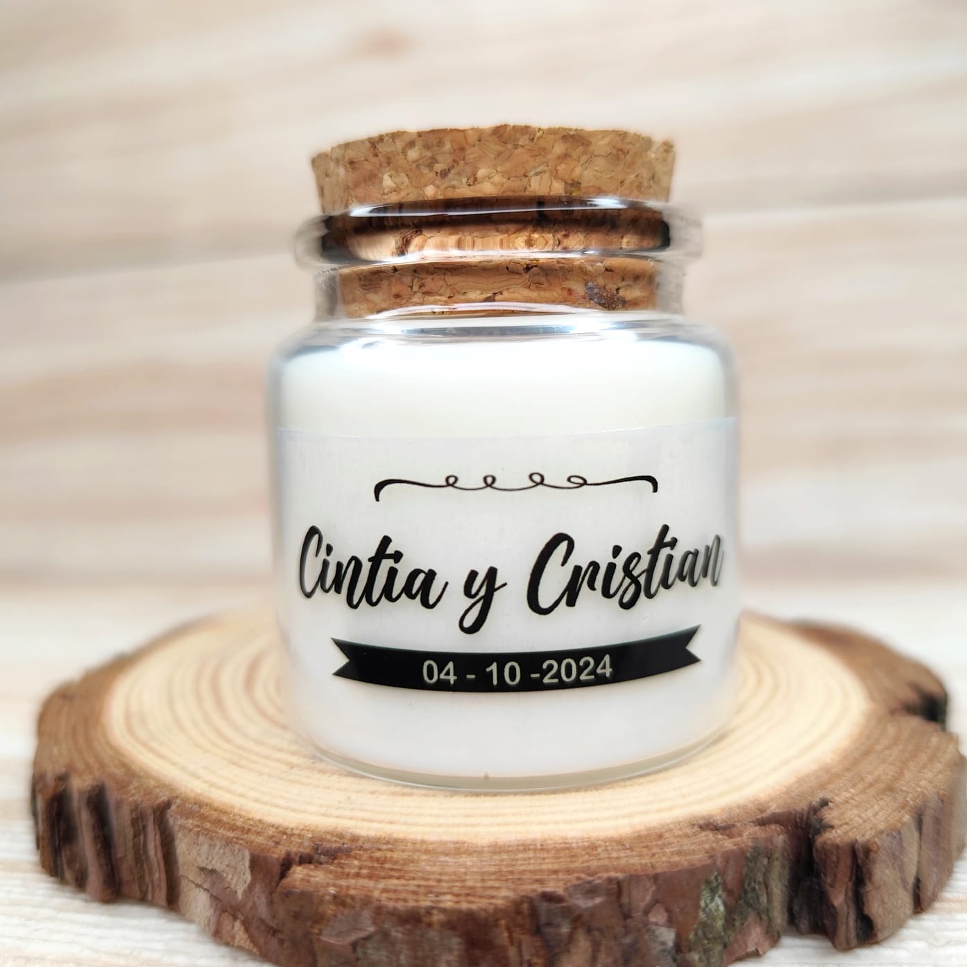 Vela soja aromática 50 gramos