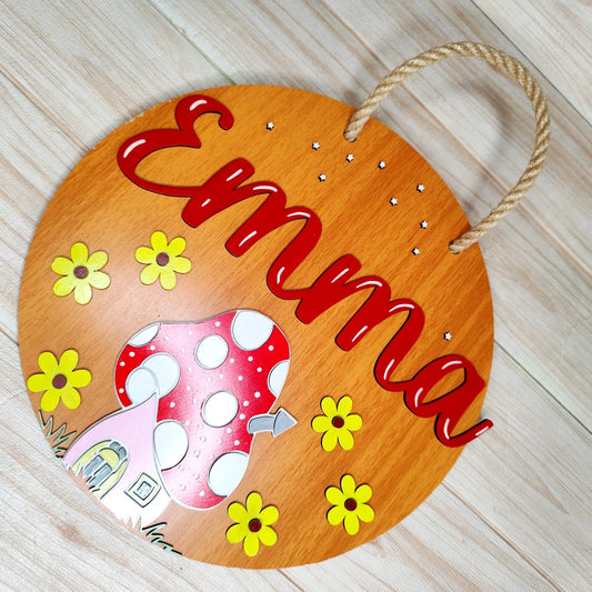 Letrero temático personalizado