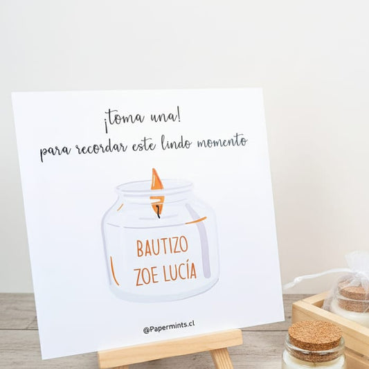 Pack 15 velas 20 gramos