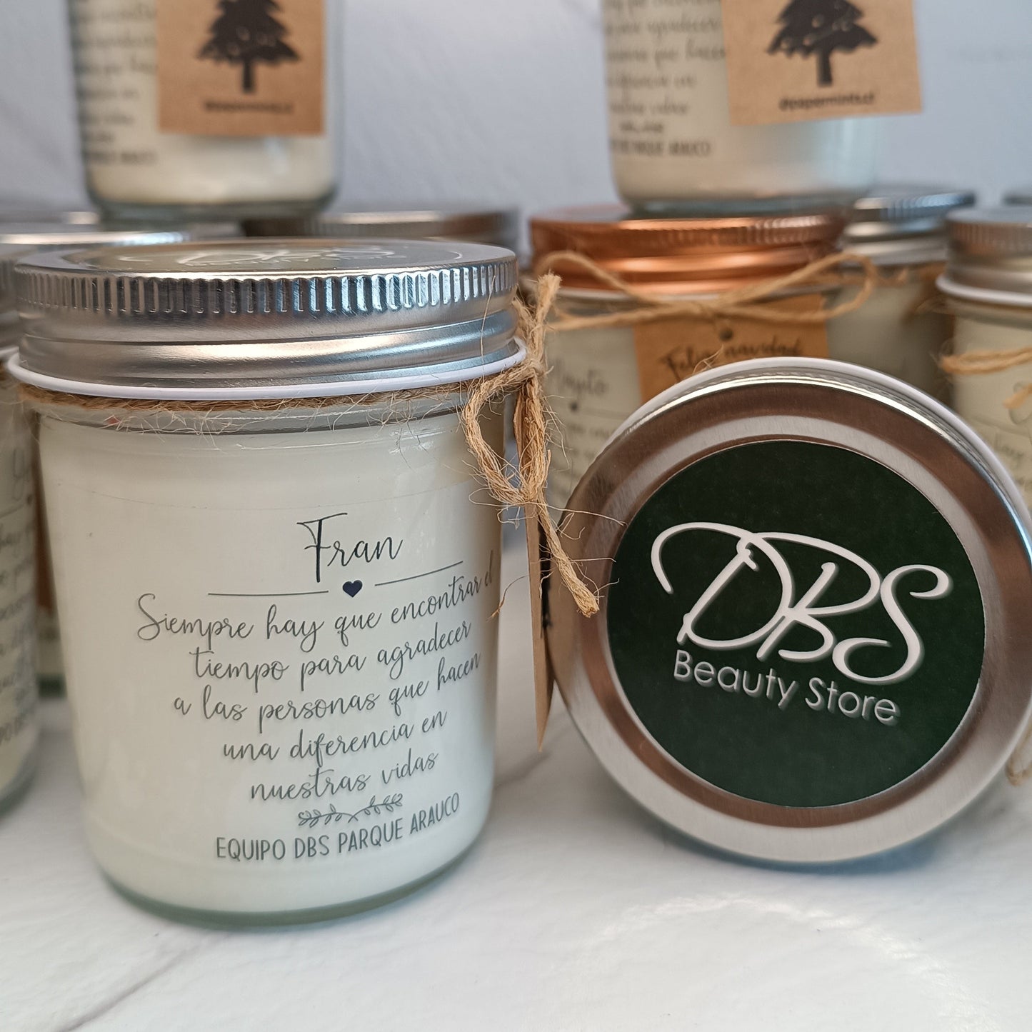 Vela mensaje personalizado 150g | Soja