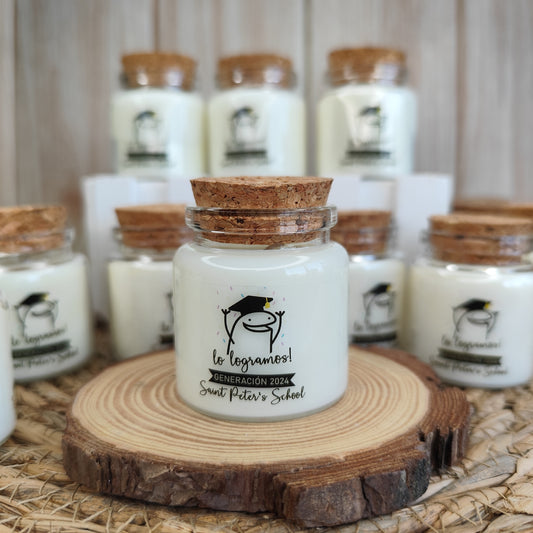 Vela soja aromática 50 gramos