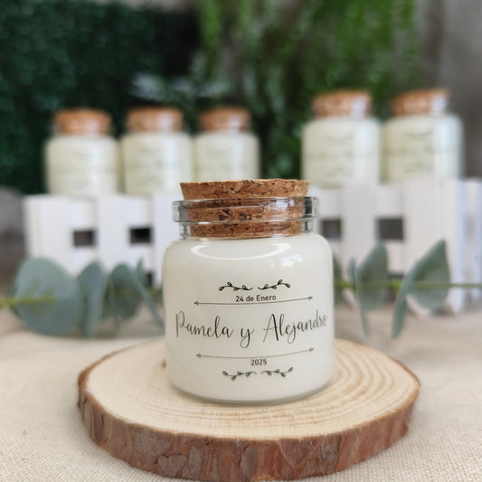 Vela soja aromática 50 gramos