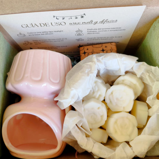 Pack: Wax melts + horno + velas