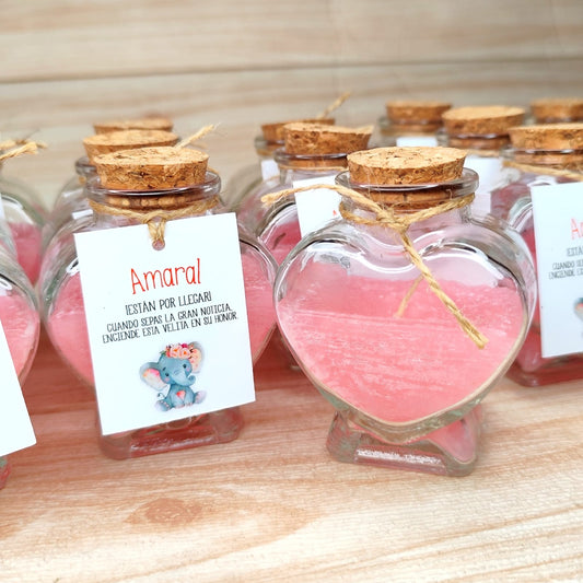 Vela corazón