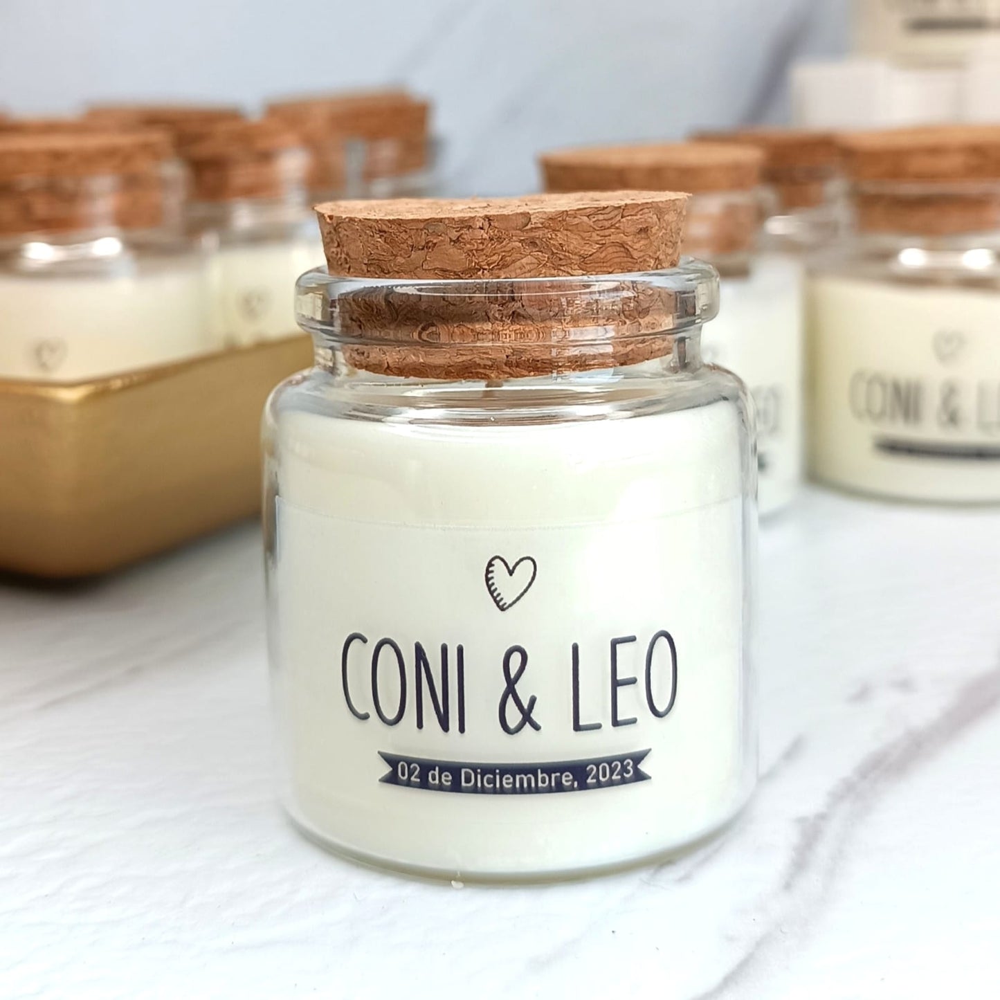 Vela soja aromática 50 gramos
