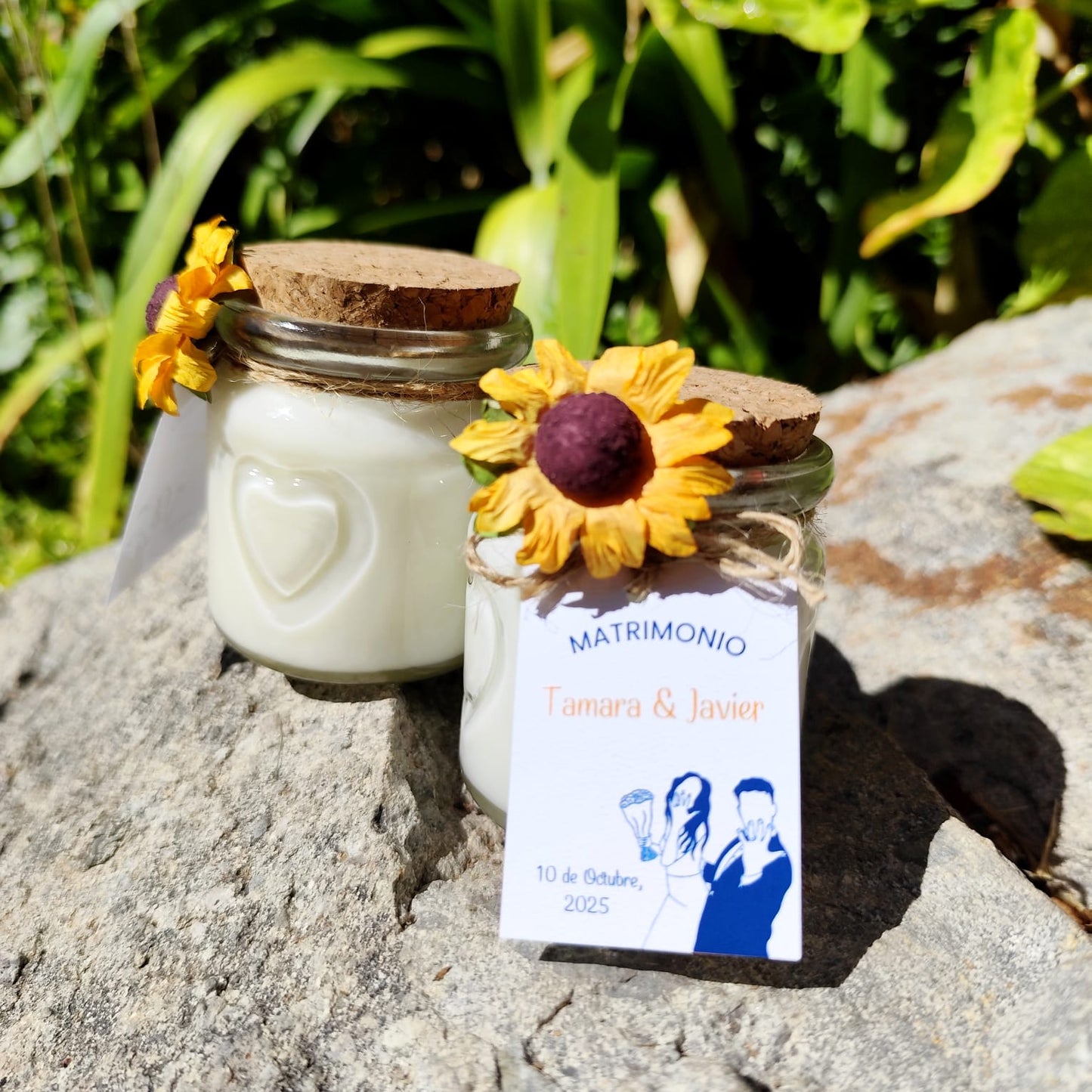 Vela soja aromática 120 gramos