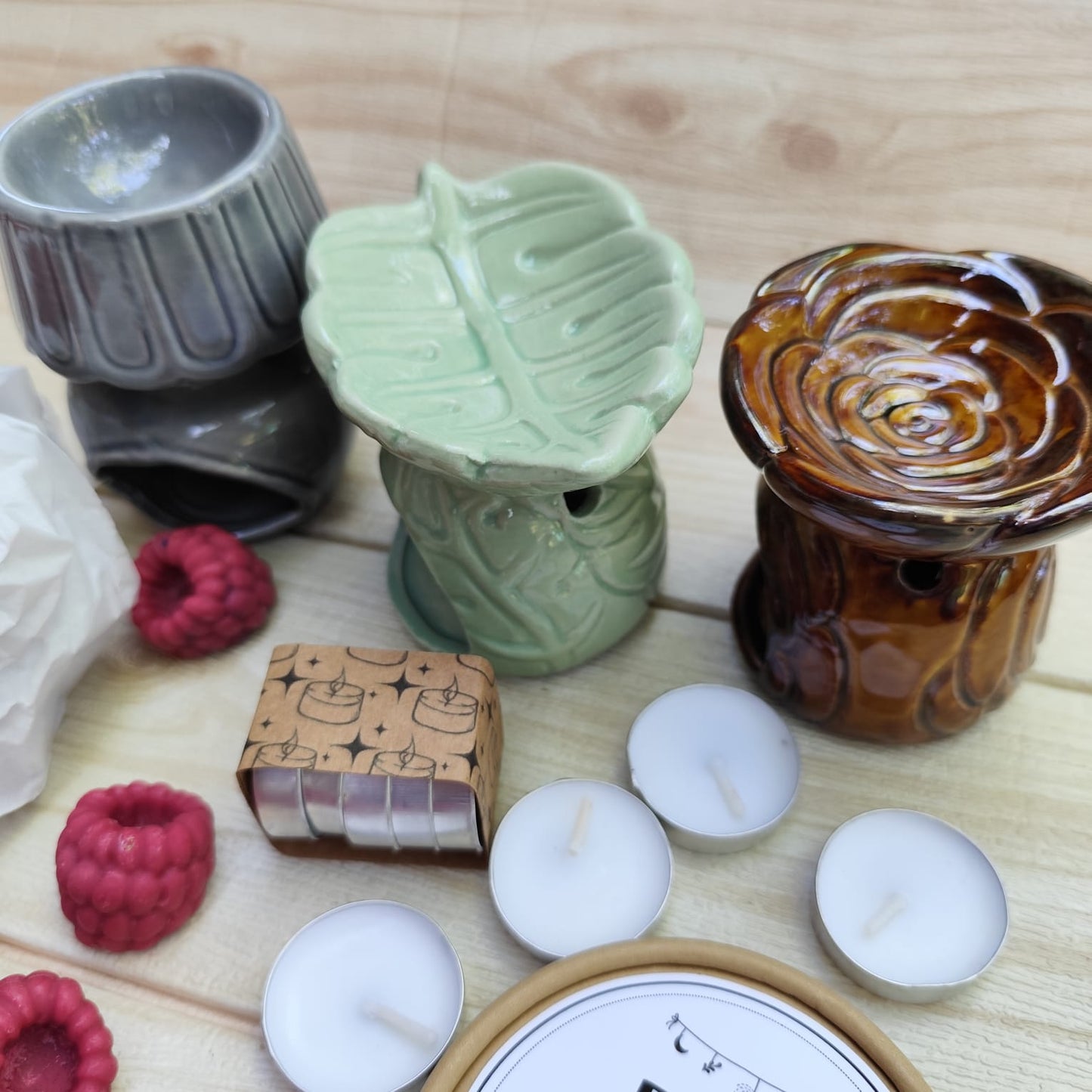 Pack: Wax melts + horno + velas